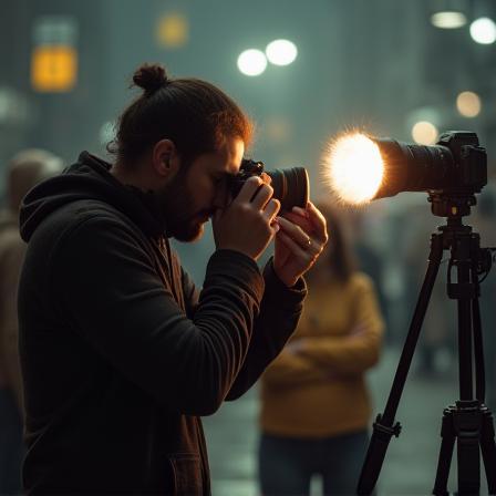 Photographers at work in FotoArte Mexico studio